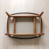 HOUSE OF FINN JUHL（ハウス・オブ・フィンユール） / CHIEFTAIN FOOTSTOOL（チーフテンフットスツール） / チーク材・オイル仕上げ・エレガンスレザー（mocca）