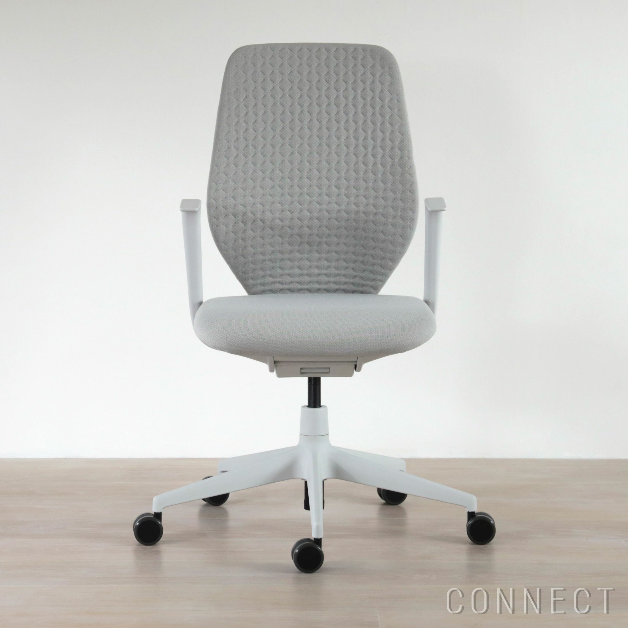 【アウトレット】Vitra（ヴィトラ） / ACX Soft（エーシーエックス） / Grid Knit 01 stone grey / ソフトグレーベース / デスクチェア