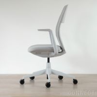 【アウトレット】Vitra（ヴィトラ） / ACX Soft（エーシーエックス） / Grid Knit 01 stone grey / ソフトグレーベース / デスクチェア