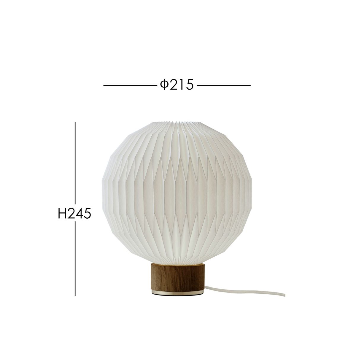 LE KLINT（レ・クリント） / MODEL 375（モデル） / S / スモークドオーク / テーブルランプ