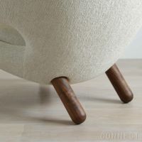 HOUSE OF FINN JUHL（ハウス・オブ・フィンユール） / PELICAN CHAIR W/ BUTTONS（ペリカンチェア） / ウォルナット材・オイル仕上げ / MOSS（モス）0018 / ボタン：VEGETAL