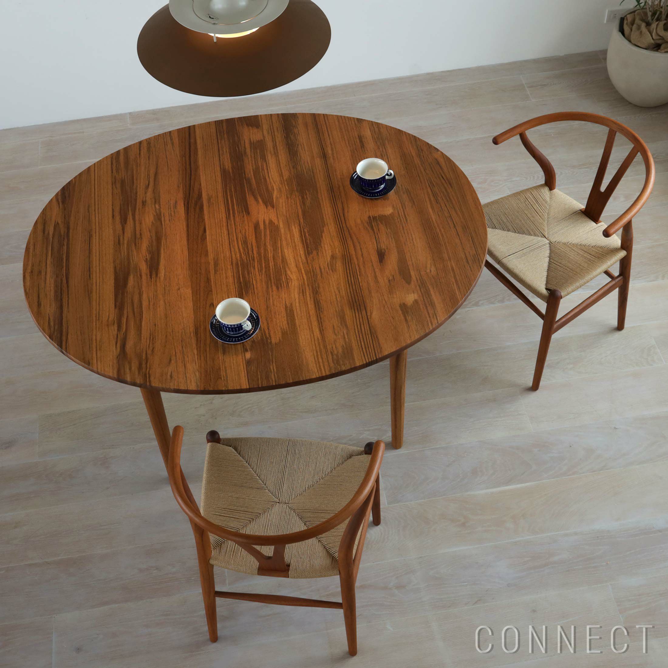 【特別仕様】CARL HANSEN & SON （カール・ハンセン＆サン） / CH337 ダイニングテーブル / チーク材・オイル仕上げ / W140cm