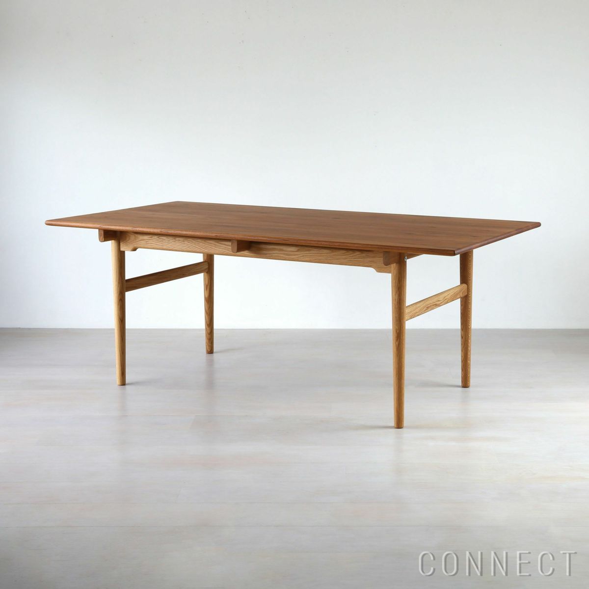 【チーク材キャンペーン・pt10倍】CARL HANSEN & SON （カール・ハンセン＆サン） / ダイニングテーブルセット1 / CH327（チーク材）W190＋Yチェア（チーク材）4脚セット