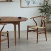  【チーク材キャンペーン・pt10倍】CARL HANSEN & SON （カール・ハンセン＆サン） / ダイニングテーブルセット3 / CH337（チーク材）W140＋Yチェア（チーク材）4脚セット