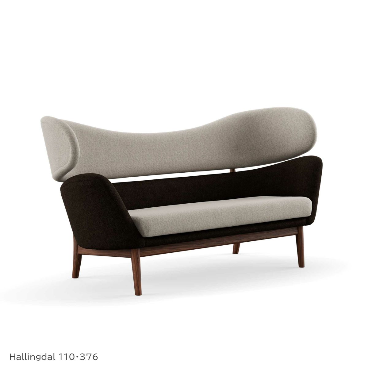 HOUSE OF FINN JUHL（ハウス・オブ・フィンユール） / BAKER SOFA（ベイカーソファ） / ウォルナット材・オイル仕上げ / Hallingdal 110・376（ハリンダル） / ソファ