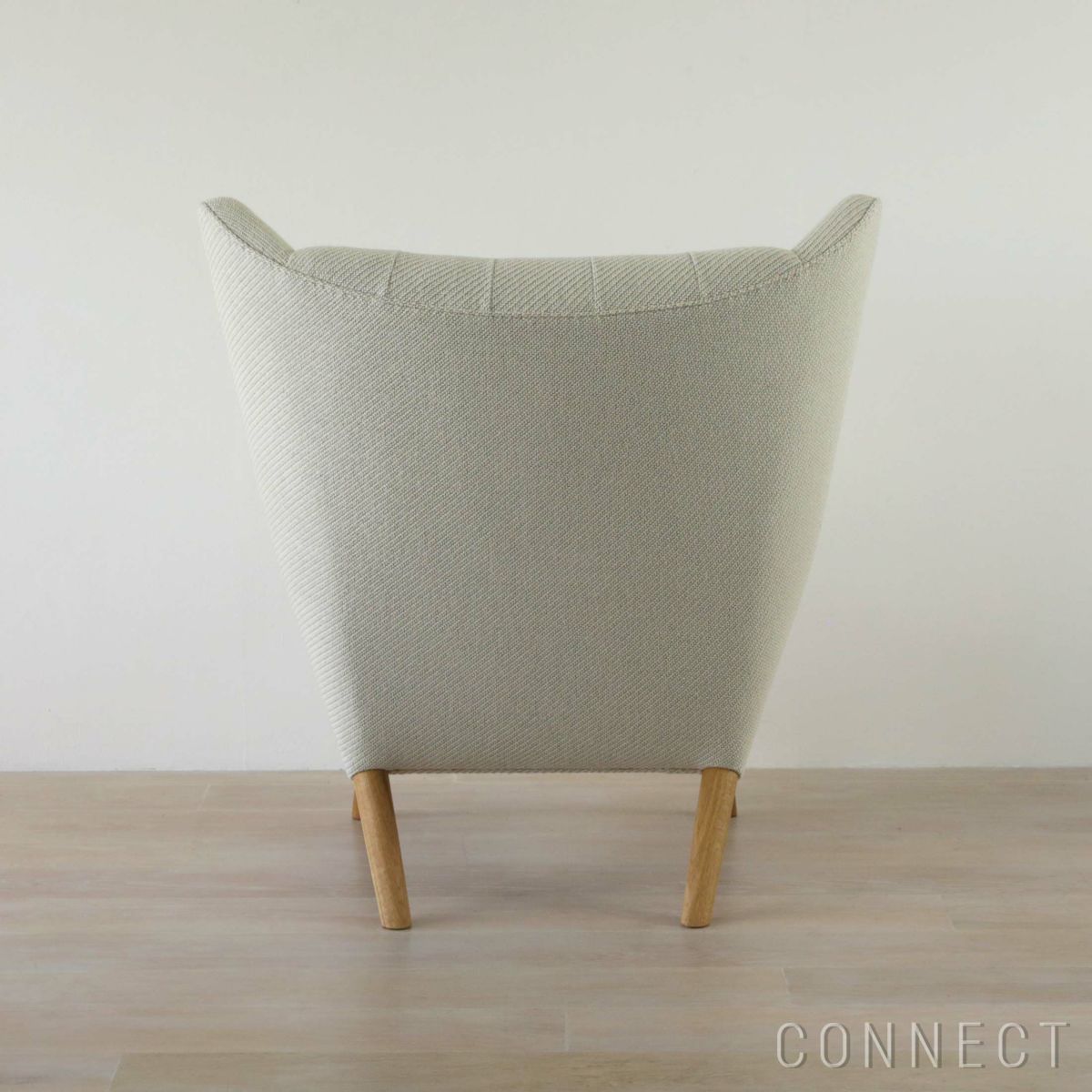 PP Mobler（PPモブラー） / PP19（パパベア） イージーチェア / オーク材・オイル仕上げ / ネイルチーク / coda 103（コーダ） / Buttons：Elegance black / ラウンジチェア