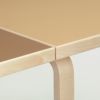 【復刻記念モデル】Artek（アルテック） / TABLE DL81C（ドロップリーフテーブル） / folding table / バーチ材 / 天板・クレイ ウォルナットリノリウム / 79-112.5×75cm / 伸長式テーブル