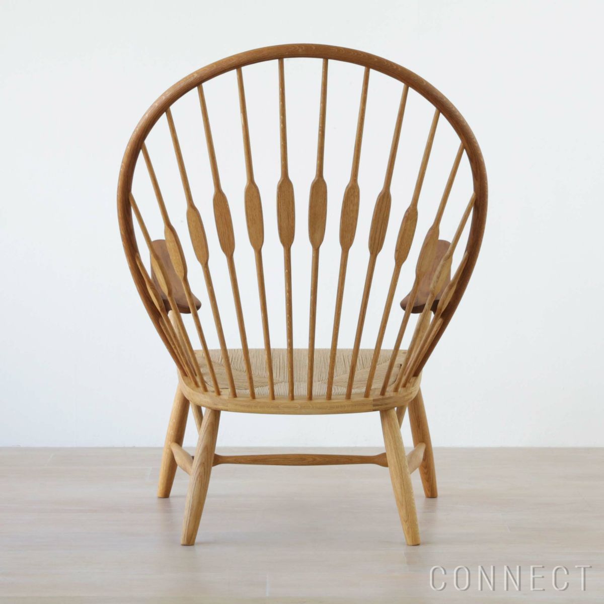 PP Mobler（PPモブラー） / PP550 Peacock Chair（ピーコックチェア） / オーク材・オイル仕上げ / アームチーク / ナチュラルペーパーコード