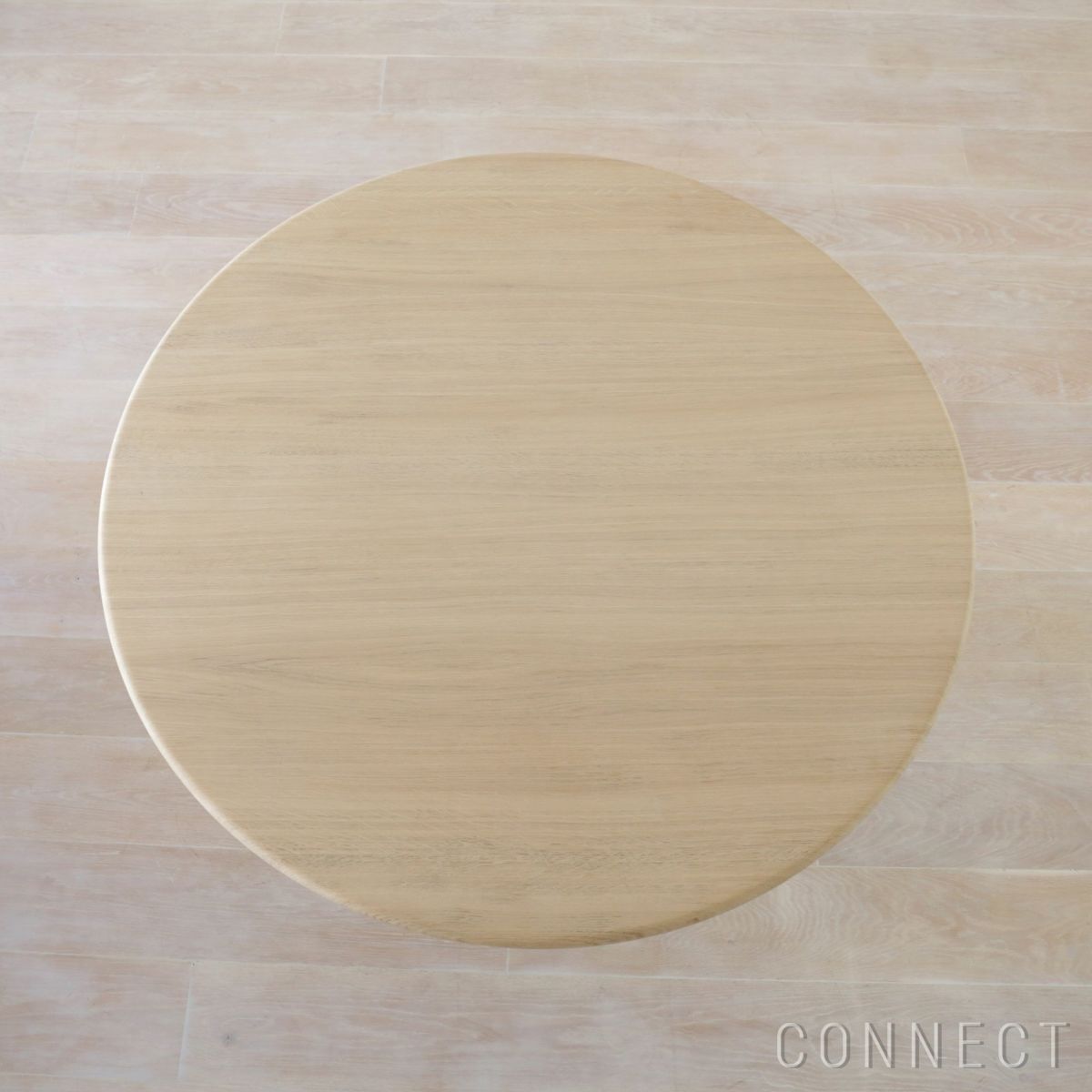 PP Mobler（PPモブラー） / PP75 / オーク材・ソープ仕上げ / Φ120 / テーブル / 伸長板取付不可