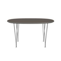 FRITZ HANSEN（フリッツ・ハンセン） / TABLE SERIES（テーブルシリーズ）B611 / スーパー楕円テーブル / グレー / クローム脚