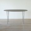 FRITZ HANSEN（フリッツ・ハンセン） / TABLE SERIES（テーブルシリーズ）B611 / スーパー楕円テーブル / グレー / クローム脚