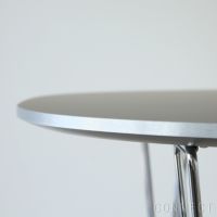 FRITZ HANSEN（フリッツ・ハンセン） / TABLE SERIES（テーブルシリーズ）B611 / スーパー楕円テーブル / グレー / クローム脚