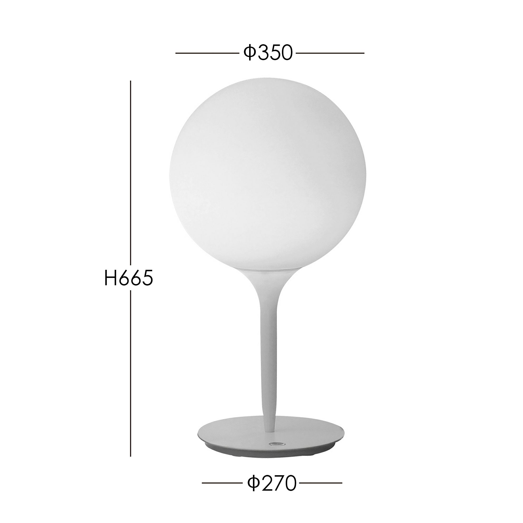 ポイント10倍】Artemide(アルテミデ) / Castore Table 350 ポイント10倍】Artemide(アルテミデ) / Castore Table 350