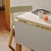 Artek（アルテック） / TABLE DL81C（ドロップリーフテーブル） / folding table / バーチ材 / 天板・ホワイトラミネート / 79-112.5×75cm / 伸長式テーブル