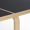 Artek（アルテック） / TABLE DL81C（ドロップリーフテーブル） / folding table / バーチ材 / 天板・ブラックリノリウム / 79-112.5×75cm / 伸長式テーブル