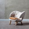 HOUSE OF FINN JUHL（ハウス・オブ・フィンユール） / PELICAN CHAIR W/ BUTTONS（ペリカンチェア） / ウォルナット材・オイル仕上げ / Hallingdal 0457・0100（ハリンダル）