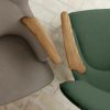 【キャンペーン特別価格】【ポイント10倍】CARL HANSEN & SON（カール・ハンセン＆サン） / CH78 ラウンジチェア（復刻ママベア） / オーク材・オイル仕上げ / Umber（アンバー）68280