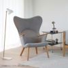 【キャンペーン特別価格】【ポイント10倍】CARL HANSEN & SON（カール・ハンセン＆サン） / CH78 ラウンジチェア（復刻ママベア） / オーク材・オイル仕上げ / Umber（アンバー）61273