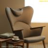 【キャンペーン特別価格】【ポイント10倍】CARL HANSEN & SON（カール・ハンセン＆サン） / CH78 ラウンジチェア（復刻ママベア） / オーク材・オイル仕上げ / Umber（アンバー）60337