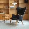 【キャンペーン特別価格】【ポイント10倍】CARL HANSEN & SON（カール・ハンセン＆サン） / CH78 ラウンジチェア（復刻ママベア） / オーク材・オイル仕上げ / Umber（アンバー）60337