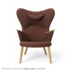 【キャンペーン特別価格】【ポイント10倍】CARL HANSEN & SON（カール・ハンセン＆サン） / CH78 ラウンジチェア（復刻ママベア） / オーク材・オイル仕上げ / Umber（アンバー）64260