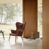 【キャンペーン特別価格】【ポイント10倍】CARL HANSEN & SON（カール・ハンセン＆サン） / CH78 ラウンジチェア（復刻ママベア） / オーク材・オイル仕上げ / Umber（アンバー）64260