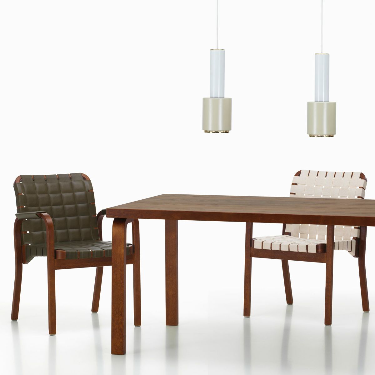 【限定モデル】Artek（アルテック） / TABLE 83 / バーチ材・オーク突板・ウォルナットステイン / 182×91cm / ダイニングテーブル