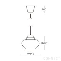 【数量限定モデル】Artek（アルテック） / A333 Pendant Lamp “Turnip“（ペンダント カブ） / デュオトーン（ホワイト×リネン） / ペンダントライト