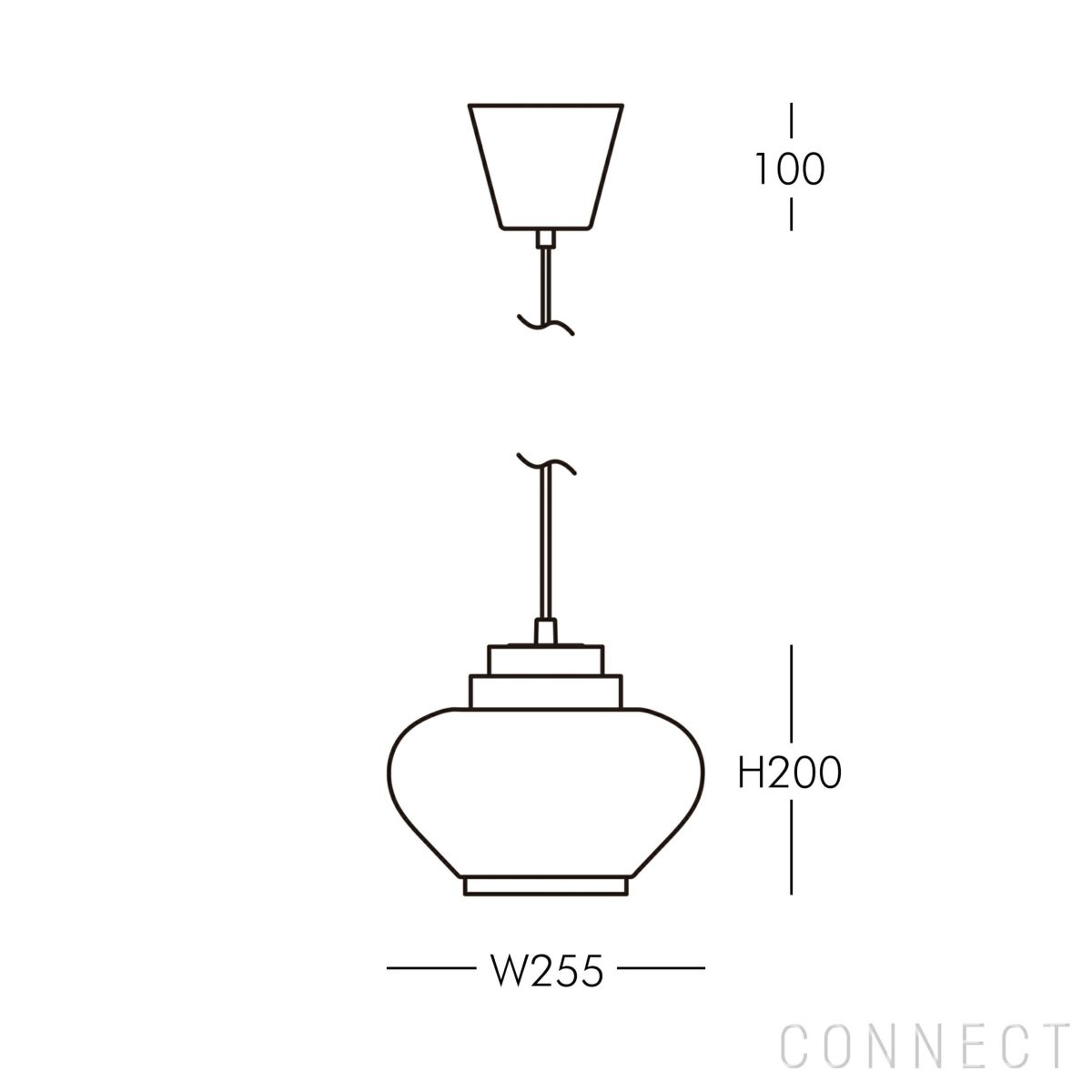 【数量限定モデル】Artek（アルテック） / A333 Pendant Lamp “Turnip“（ペンダント カブ） / デュオトーン（ホワイト×リネン） / ペンダントライト