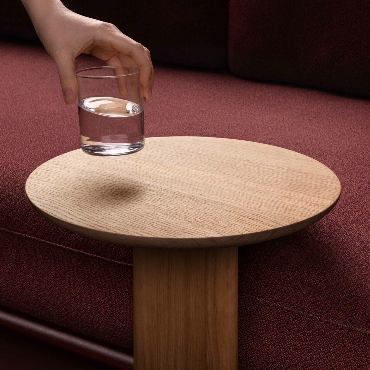 Vitra（ヴィトラ） / Anagram Sofa Attachable table（アナグラムソファ アタッチャブルテーブル）Φ35 / ナチュラルオーク