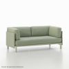 【9/21発売】Vitra（ヴィトラ） / Anagram Sofa（アナグラムソファ）2シーター / Dumet（デュメ）26 pale blue chartreuse / アルミベース・チョークパウダー