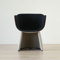 FRITZ HANSEN（フリッツ・ハンセン） / MONOLIT（モノリット） / Vidar（ヴィダー）0222 ベージュ×0182 アンスラサイト / レザーパイピングあり / ラウンジチェア