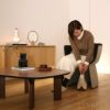 FRITZ HANSEN（フリッツ・ハンセン） / MONOLIT（モノリット） / Vidar（ヴィダー）0222 ベージュ×0182 アンスラサイト / レザーパイピングあり / ラウンジチェア