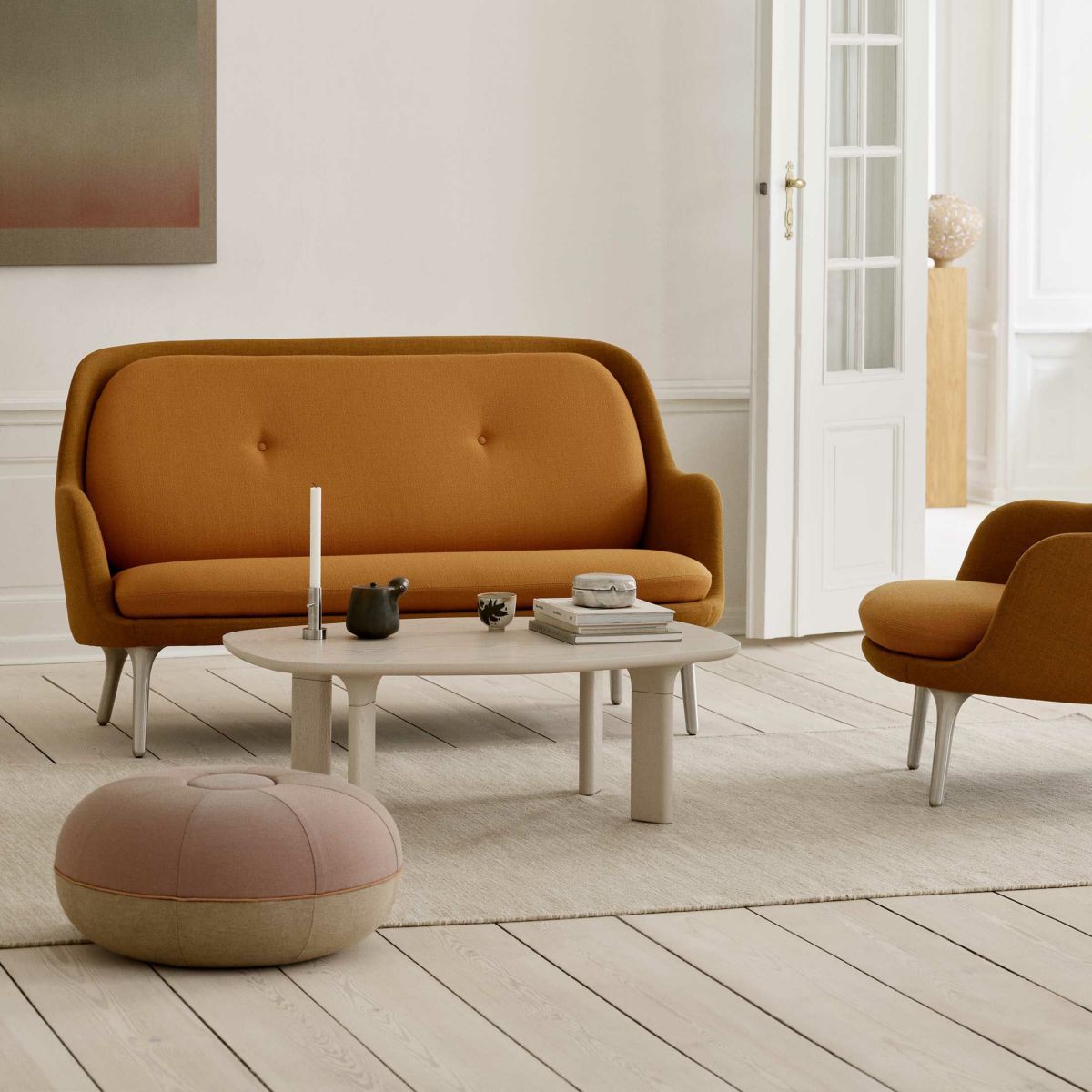 【2025年新色】FRITZ HANSEN（フリッツ・ハンセン） / Cecilie Manz（セシリエ・マンツ） / POUF（プフ）L ラージ / 全3色