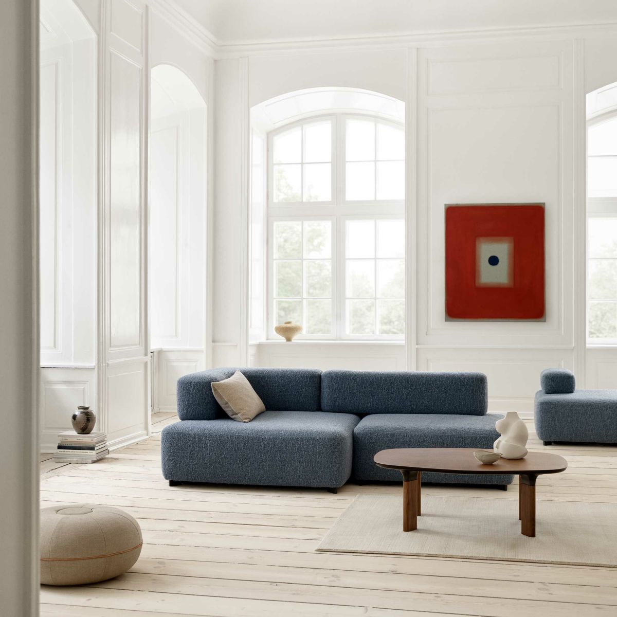 【2025年新色】FRITZ HANSEN（フリッツ・ハンセン） / Cecilie Manz（セシリエ・マンツ） / POUF（プフ）L ラージ / 全3色