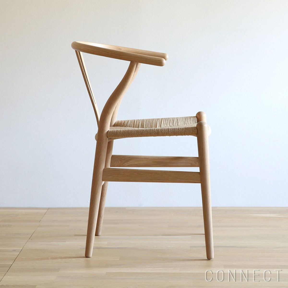 CH24 / Yチェア（ワイチェア） オーク材・ホワイトオイル仕上げ SH43cm / CARL HANSEN & SON （カール・ハンセン＆サン）