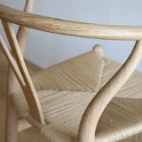 CH24 / Yチェア（ワイチェア） オーク材・ホワイトオイル仕上げ SH43cm / CARL HANSEN & SON （カール・ハンセン＆サン）