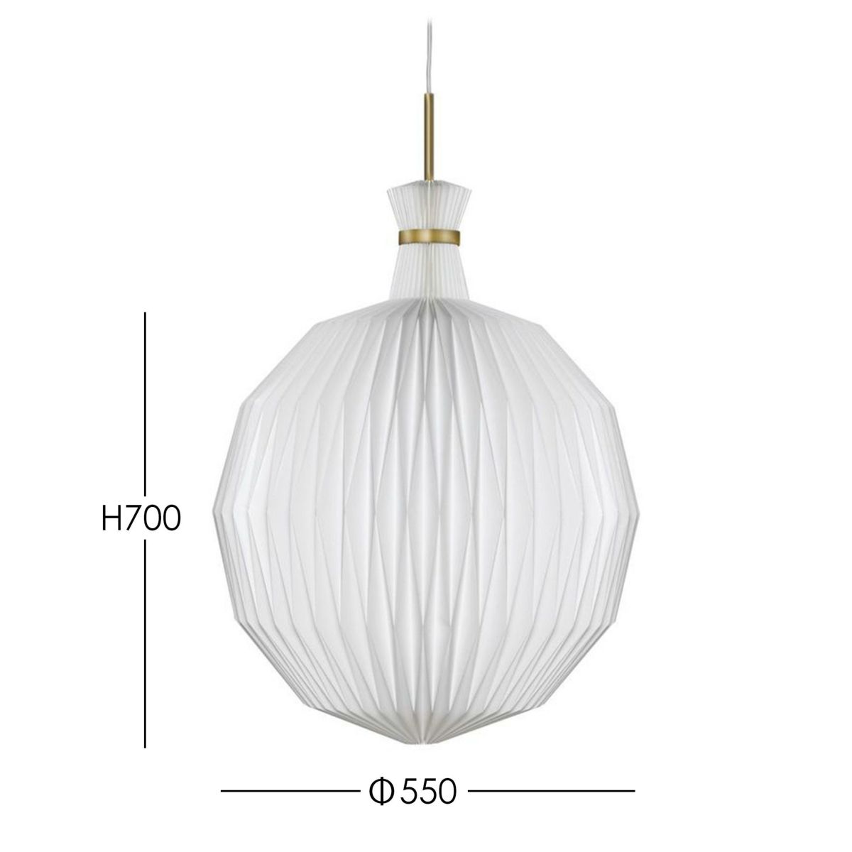 LE KLINT（レ・クリント） / LANTERN（ランタン） / MODEL 101XL（モデル） / XL（φ550mm） / ブラス / ペンダントライト