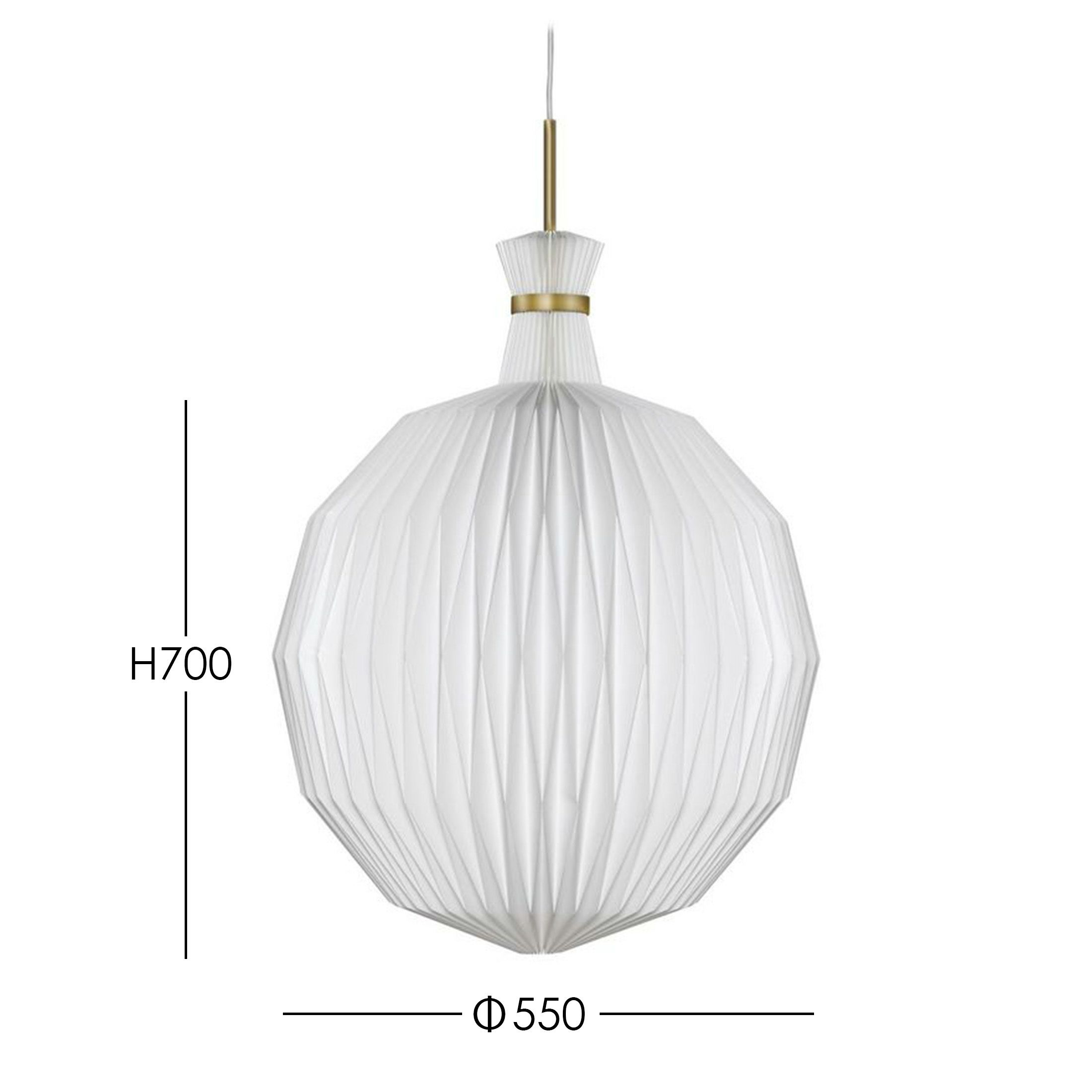 LE KLINT（レ・クリント） / LANTERN（ランタン） / MODEL 101XL（モデル） / XL（φ550mm） / ブラス / ペンダントライト