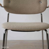 Audo Copenhagen（オドー・コペンハーゲン） / CO DINING CHAIR（コ ダイニング チェア）/ アームチェア / Natural Oak / Audo Boucl&#233;（オドー ブークレ）02 / クロームベース