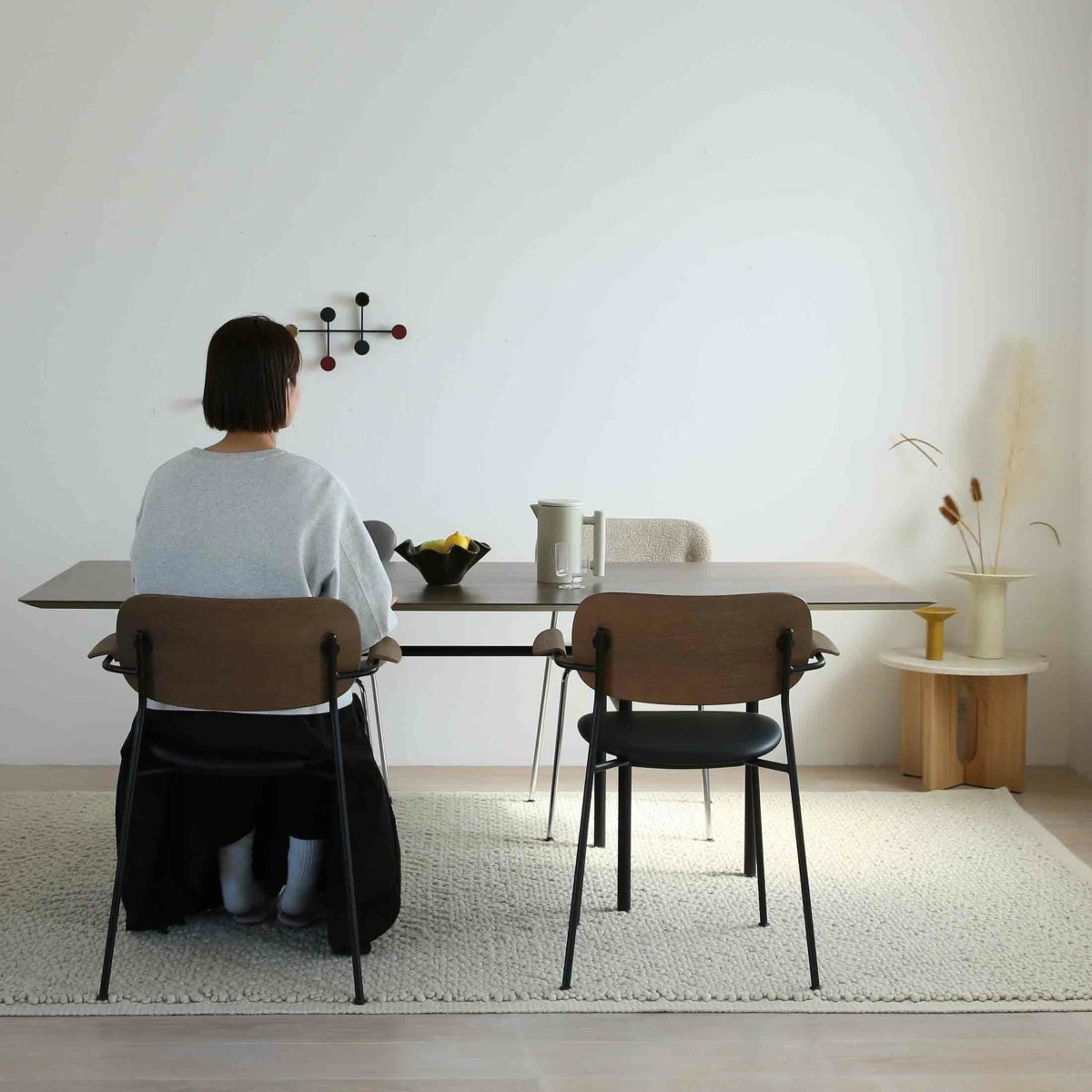 Audo Copenhagen（オドー・コペンハーゲン） / SNAREGADE DINING TABLE（スネアゲート ダイニングテーブル） / 長方形 / L200 / Dark Stained Oak