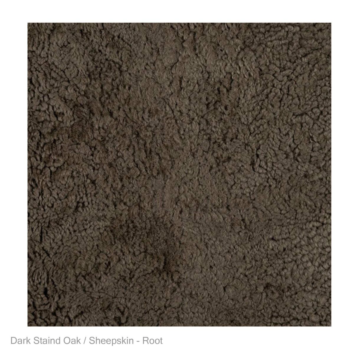 Audo Copenhagen（オドー・コペンハーゲン） / KNITTING LOUNGE CHAIR（ニッティング ラウンジチェア） / ダークステインドオーク / シープスキン Root（ルート）