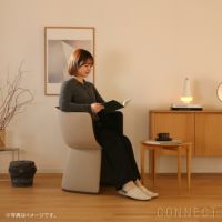 FRITZ HANSEN（フリッツ・ハンセン） / MONOLIT（モノリット） / Vidar（ヴィダー）0222 ベージュ×0182 アンスラサイト / ラウンジチェア