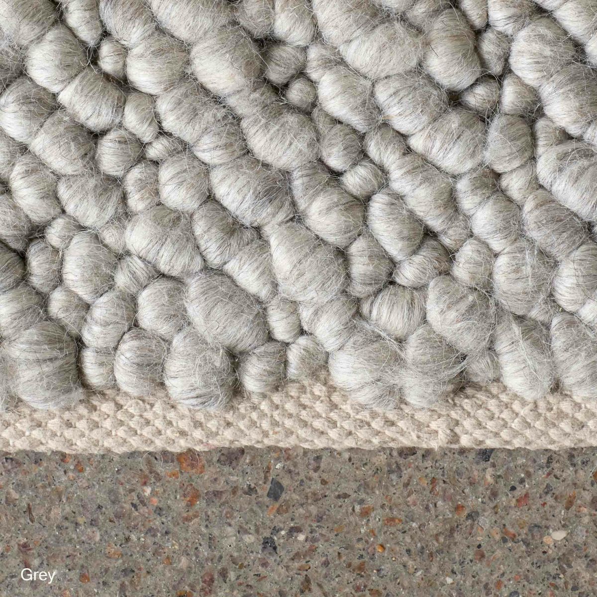 Audo Copenhagen（オドー・コペンハーゲン） / GRAVEL RUG（グラベル ラグ） / LARGE 200×300cm / Grey（グレー）