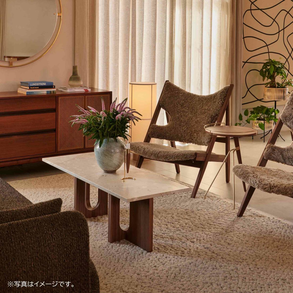 Audo Copenhagen（オドー・コペンハーゲン） / GRAVEL RUG（グラベル ラグ） / LARGE 200×300cm / Grey（グレー）