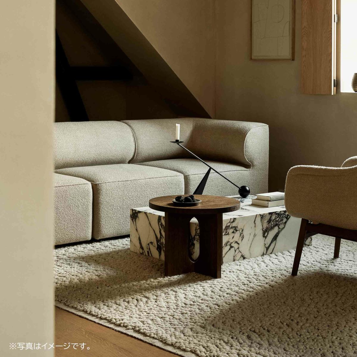 Audo Copenhagen（オドー・コペンハーゲン） / GRAVEL RUG（グラベル ラグ） / LARGE 200×300cm / Grey（グレー）