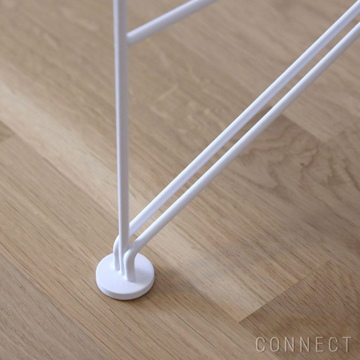 String（ストリング） / ストリング システム / チェスト＋ワークデスク＋フロアパネル / H200×W160×D30 / ホワイト / 壁面収納