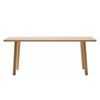 MARUNI COLLECTION（マルニコレクション） / HIROSHIMA ダイニングテーブル 180 / ビーチ材・ウレタン樹脂塗装（ナチュラルホワイト） / テーブル