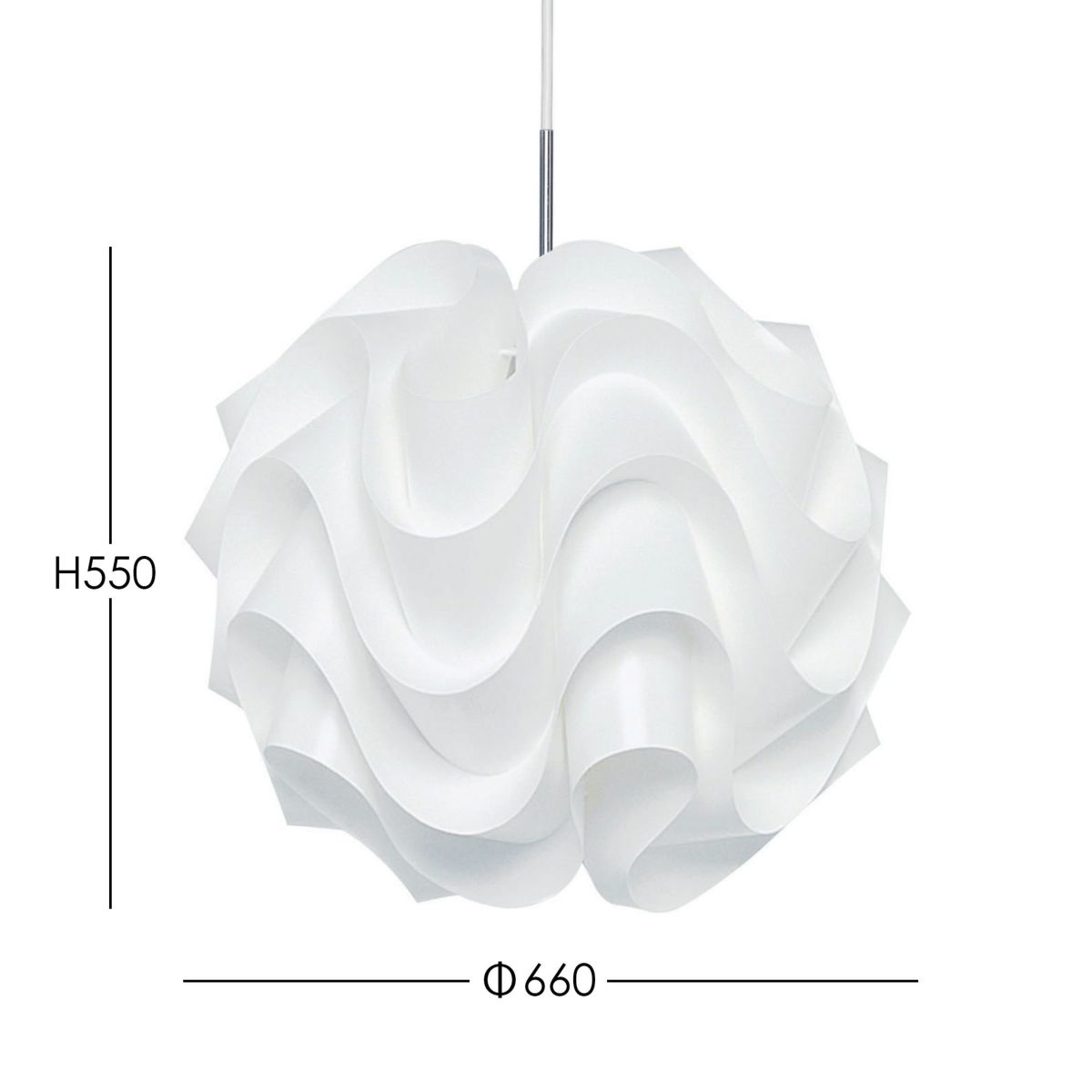 LE KLINT（レ・クリント） / SINUS LINE（サイナスライン） / MODEL 172C （モデル） / XL（φ660mm） / ペンダントライト