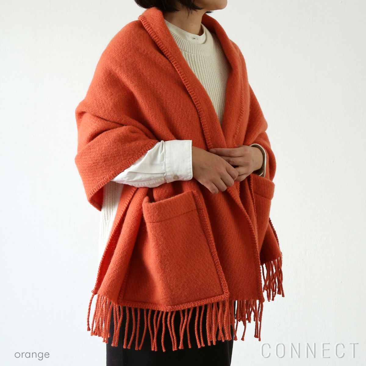 LAPUAN KANKURIT（ラプアン カンクリ） / UNI（ウニ） / ポケット付きショール